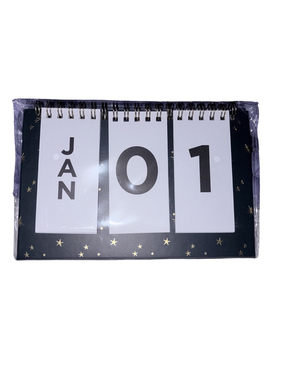 Blue Sky NWT Celestial Perpetual Standing Calendar for Desk-Bundle of Two